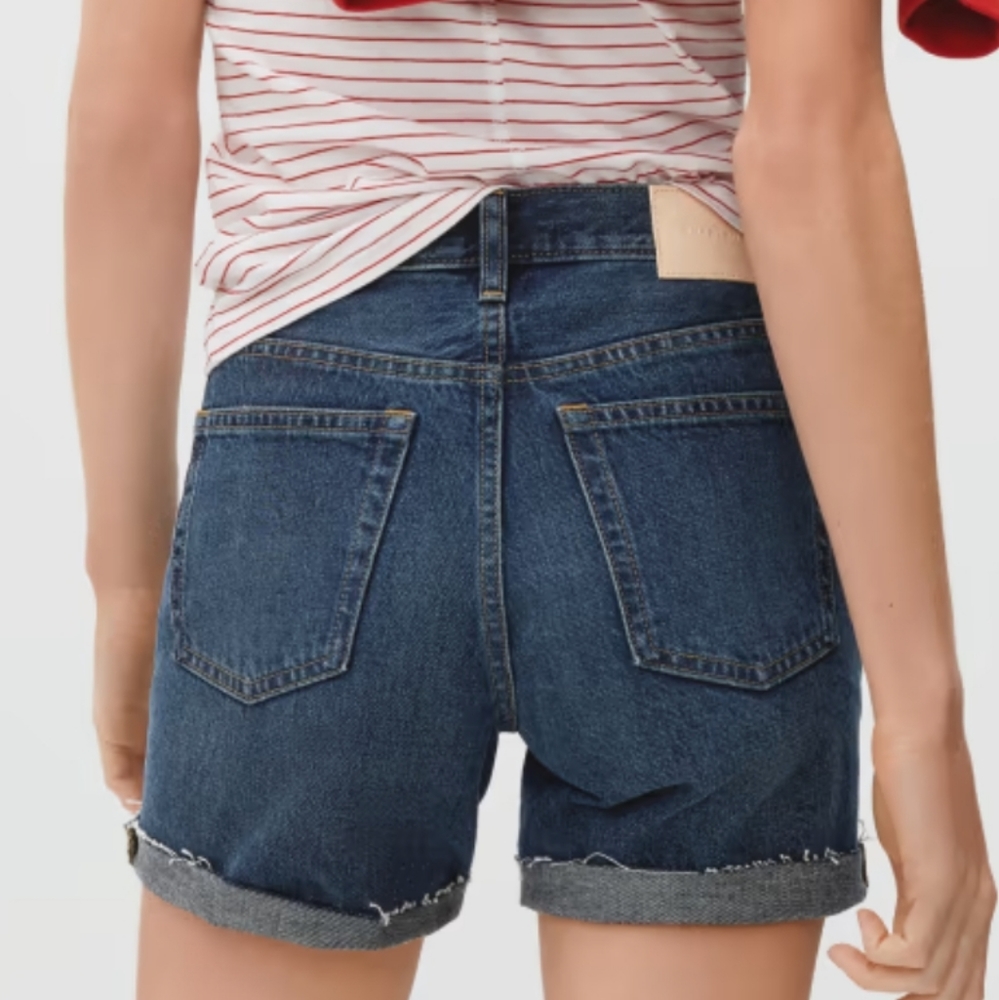 Everlane Vintage Indigo Denim Shorts sz 25 - Picture 2 of 6